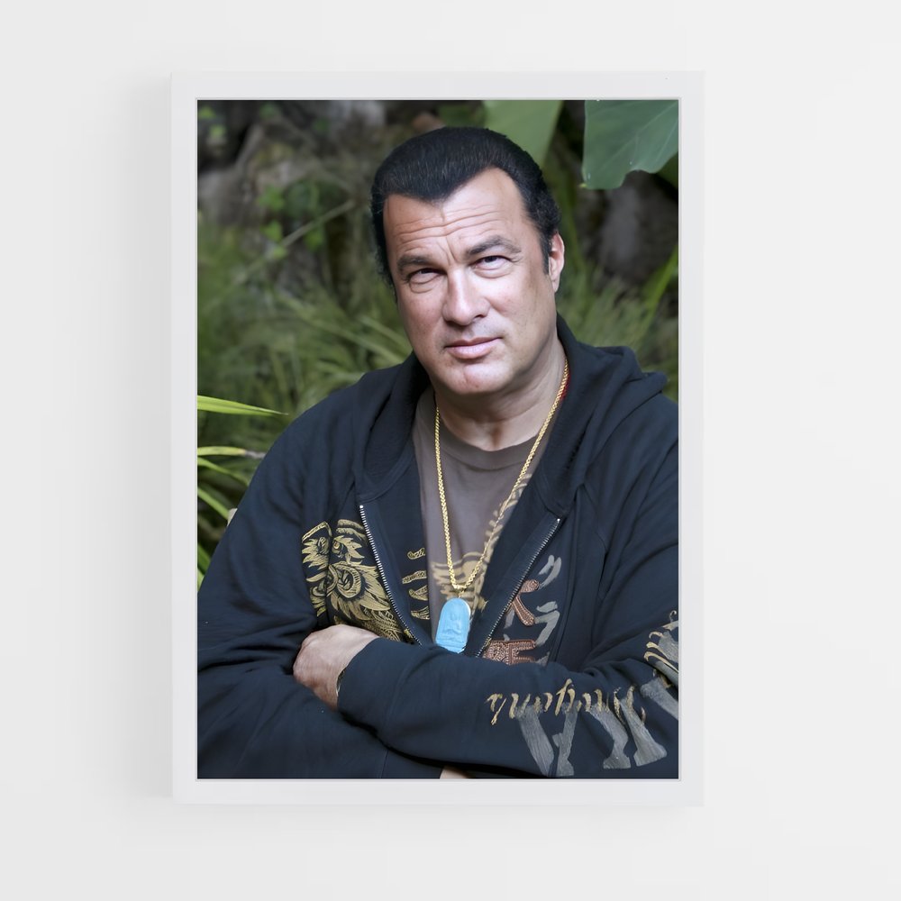 Poster Steven seagal chaîne – affiche Aikido (vue 3)